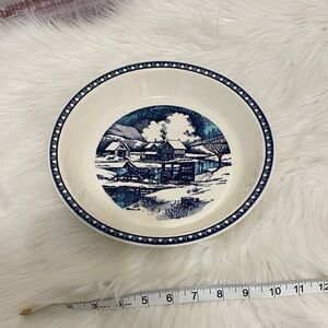 Vintage Watkins 1982 plates Scenic